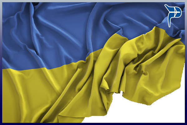 عکس پرچم کشور اوکراین،دریافت اقامت اوکراین با ویزا تحصیلی،کاری،سرمایه گذاری و تمکن مالی